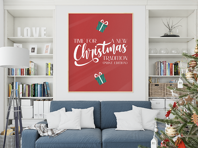 christmas poster ornaments