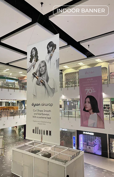 Indoor Banner Printing and Installation In Sinagpore
