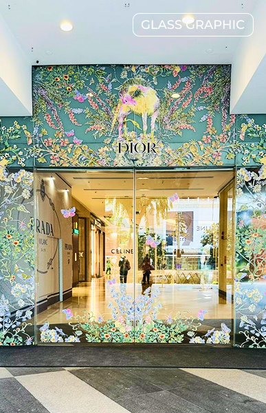 Glass Graphic Printing and Installation In Singapore