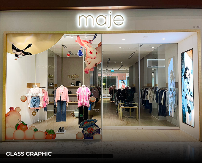 Glass Graphic Printing and Installation In Singapore